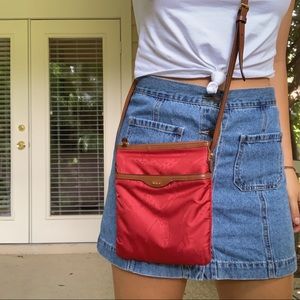 Ralph Lauren Red Crossbody Bag